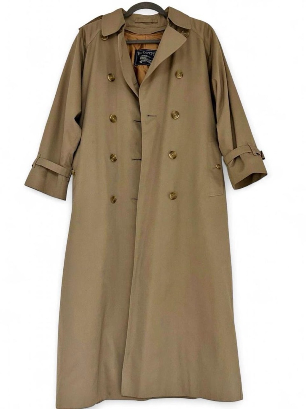 Pristine Grail: Vintage Burberrys XLONG Trench Coat + Wool Liner + Belt